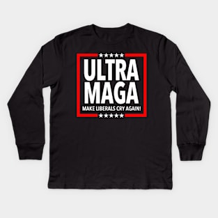 ULTRA MAGA Kids Long Sleeve T-Shirt